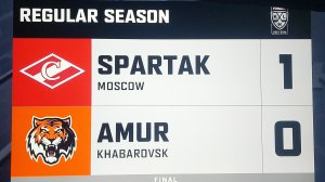 Обзор всего матча ФОНБЕТ КХЛ СПАРТАК - АМУР