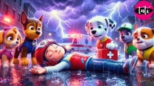 Щенячий патруль и Маршалл. Залипательное видео. Мультфильм для детей и малышей. Анимация 370