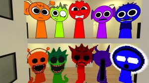 Спрунки Оригинал Без части  Просят помощи от Спрунки Пиксель