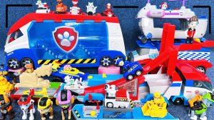 Мультики для детей. Щенячий патруль:  коллекция гоночных игрушек. Смотреть мультики для малышей.