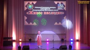 Анна Трушкова, Новоторъяльский детский сад «Солнышко», рук. Помыткина Т.В. «Русская матрёшка»