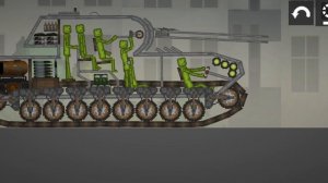 обзор на мой (не мод) танк МАУС MAUS в мелон сандбокс Meloh sahdboks ( извините за мой англ)