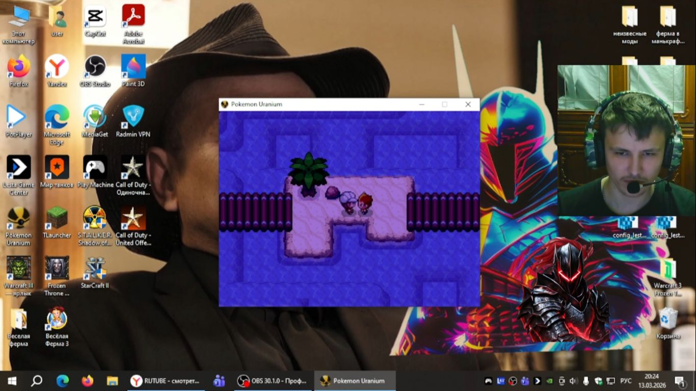тёмный рыцарь срожался с тренирами на пляже и сразился с Тео. 46 серия.