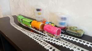 21 Железная Дорога Своими Руками из Картона, модели поездов. Поезд, Вагоны, Как сделать рельсы, пути