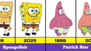 ЭВОЛЮЦИЯ ПЕРСОНАЖЕЙ СПАНЧ БОБА! СПАНЧ БОБ ВЗРОСЛЕНИЕ КАК ПОМЕНЯЛСЯ СТИЛЬ МУЛЬТИКА НА ДВИЖЕНИЯХ СТИЛЯ