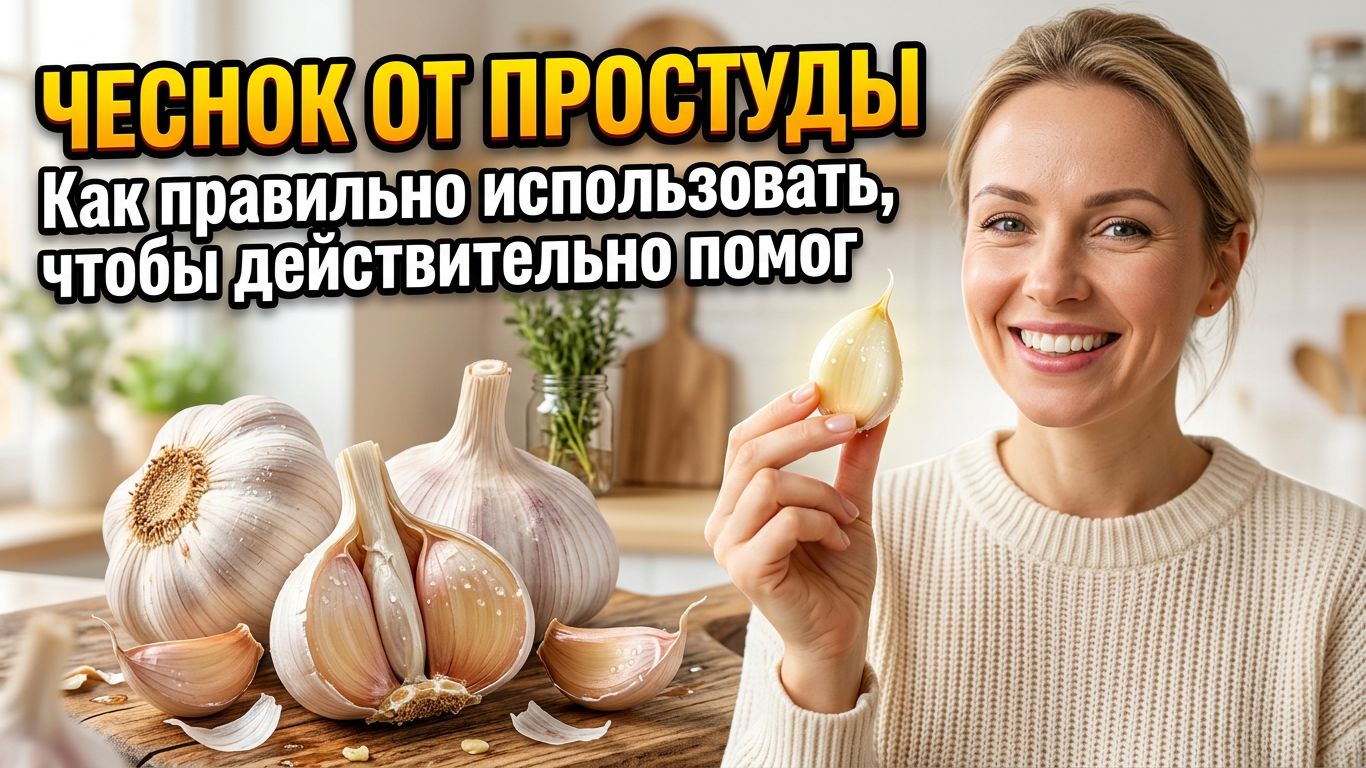 Чеснок от простуды: как правильно использовать, чтобы действительно помог