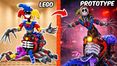 Глава 5 Poppy Playtime в ЛЕГО когда прототип становится сборкой LEGO