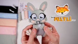Мастер-класс Зайчик из фетра своими руками / Пасхальный кролик из фетра своими руками