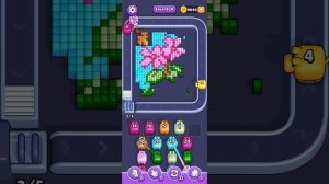 Прохождение 624 уровня Pixel Flow