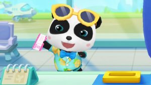 Панда. Панда Автобус. Школьный автобус. Для детей. Детям