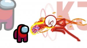 БИТВА АМОГУСА И СТИКМЕНА! ЛЕГЕНДАРНЫЙ БАТТЛ AMONG US ВО ВСЕЛЕННОЙ STICKMAN! КТО ЖЕ ПОБЕДИТ?! ⚔️🛡️🔥