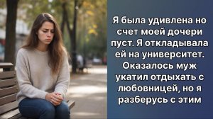 Истории жизни| я была удивлена но счет моей дочери на учебу пуст | слушать онлайн|Жизненные истории