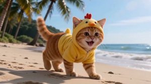 Мама Кошка подарила рыжему котенку лучший день в жизни! 🧡 Трогательно до слез