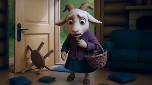 Волк и семеро козлят 🐺🐐 _ Сказка для детей _ Мультфильм на русском_2160p60