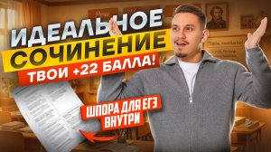 Разбор идеального сочинения ЕГЭ по русскому на МАКСИМУМ | Умскул