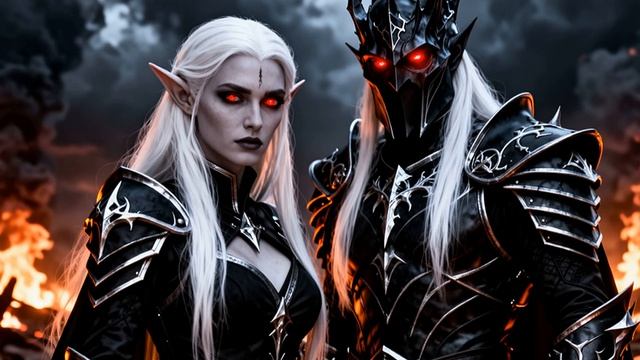 Саурон и Елена вместе в пути