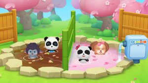 Панда. Панда Автобус. Школьный автобус. Для детей. Детям