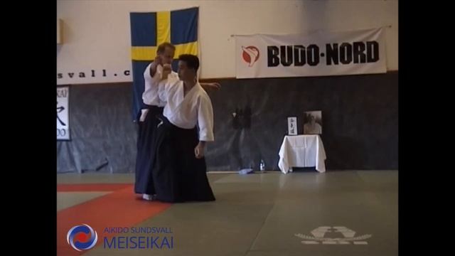 6.Aikido Katadorimenuchi Koshinage2 Shishiya Sensei, Sundsvall 2004