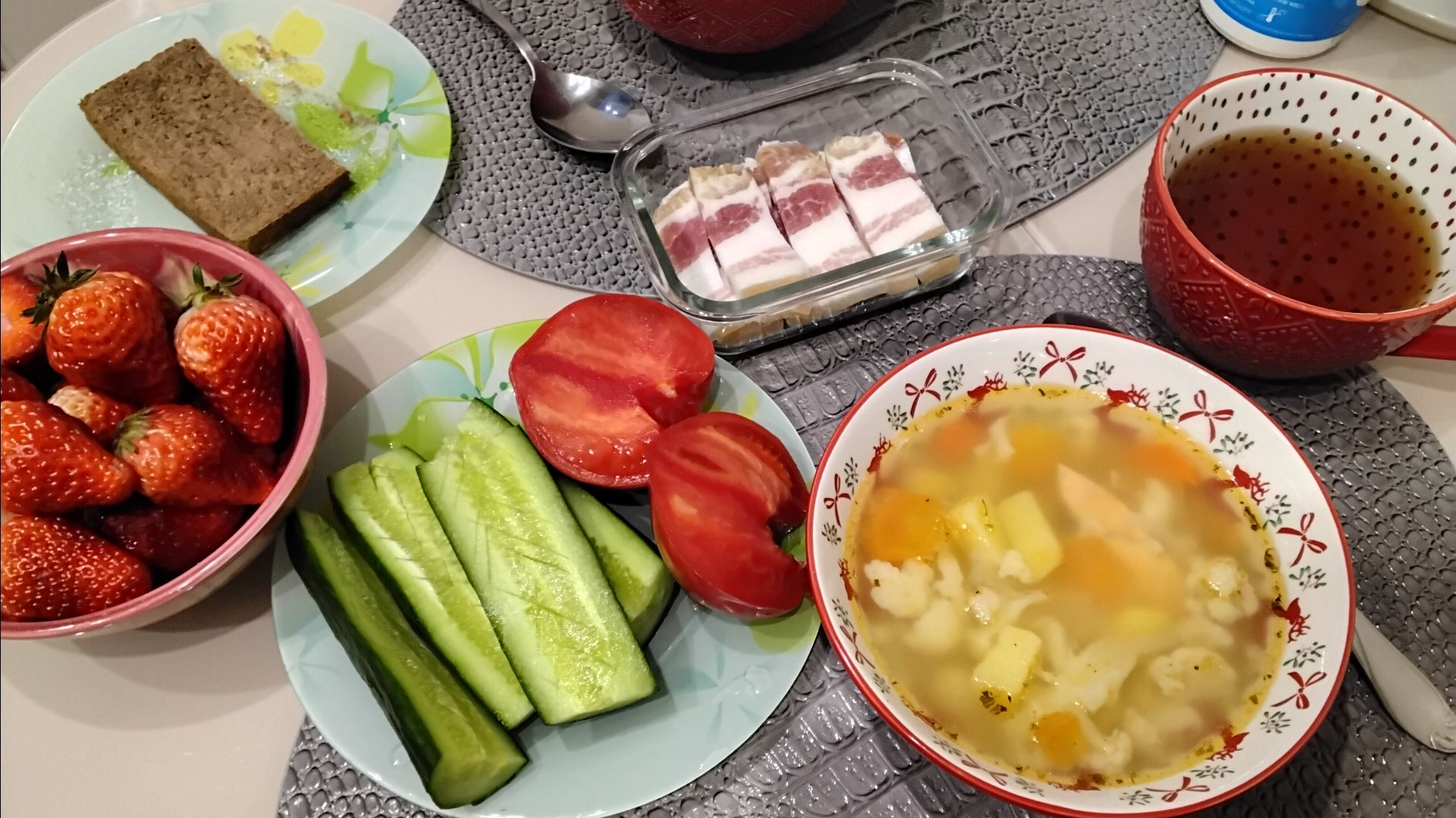 Наш сегодняшний обед.