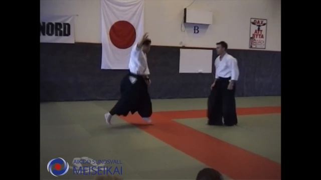 4.Aikido Katadorimenuchi Kokyonage, Shishiya Sensei Sundsvall 2004