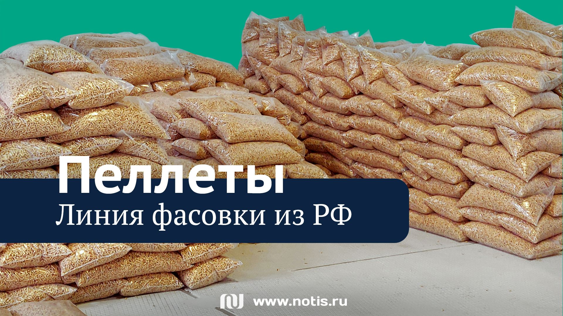 Фасовка пеллет на деревообрабатывающем производстве: оборудование из России