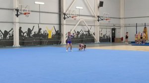 СмП 3 юношеский разряд, Антонова  - Евсеев, ДК «Машиностроитель», Комбинированное упражнение