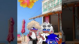 •~{гача-меме}~• 《Русские на море》//РФ, Россия, ЕР, СР//