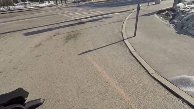 Первый короткий выезд на Yamaha XMAX-250 в 2026 году