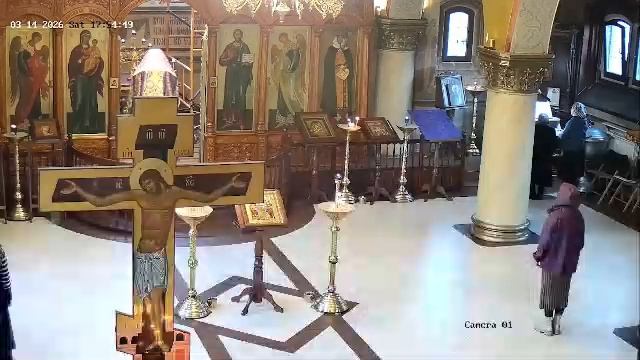 Всенощное бдение. Неделя 3-ая Великого Поста. Крестопоклонная 14.03.2026 смотреть онлайн