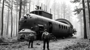 В глухой тайге обнаружили поезд из параллельного мира
