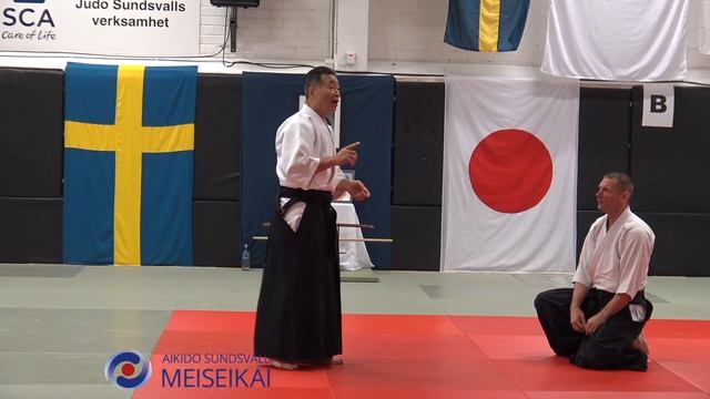 9.Aikido Ai Hanmi Yonkyo, Shishiya Sensei Sundsvall 2016