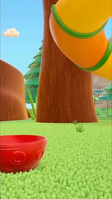 Совенок Хопхоп: Ух ты! Красный шарик едет с горки! хопхоп мультик длядетей