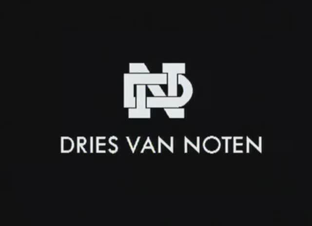 Показ мужской коллекции Dries Van Noten 001 весна-лето 1992 (без звука)