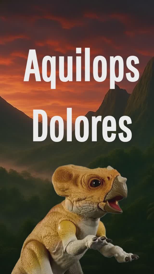 Новая фигурка из коллекции #HammondCollection | Аквилопс Долорес | #JurassicWorld #short