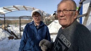 Уборочная страда в марте 2026 года. Живём в деревне