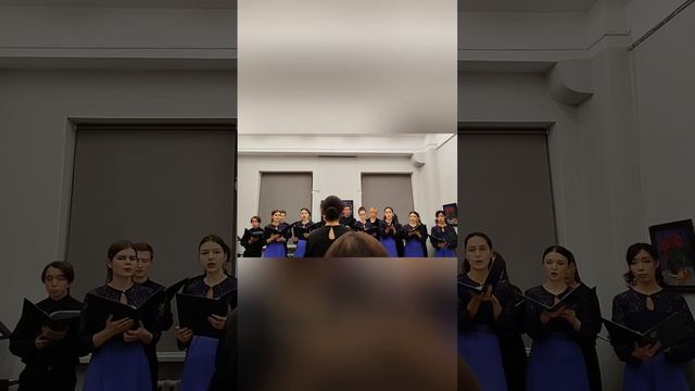 Андрей выступает в хоре 13.12.25