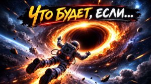 😱 Что БУДЕТ, если человек попадёт в ЧЁРНУЮ ДЫРУ ???