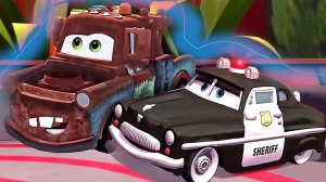 МУЛЬТИКИ ПРО МАШИНКИ 🚗 МОЛНИЯ МАКВИН И ДИКИЙ РОКОТ МОТОРОВ. ПОГОНЯ НА ПРЕДЕЛЬНОЙ СКОРОСТИ 🚀