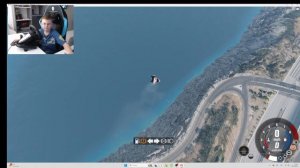 BMW g30 уезжает от хонды полиции BeamNG.drive