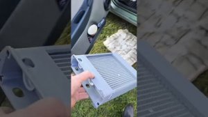 калина 1 с кондиционеромм,замена радиатора печки без резки корпуса.