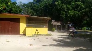 Серёжка-велосипедист!