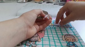 бумажный дом toca boca 🩷💜❓ новый магазин часть 2 🏩