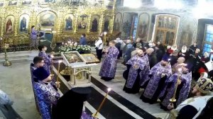 14.03.2026. Всенощное бдение. Крестопоклонная неделя. Державная икона Божьей Матери