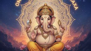 Мантра Ганеше. Устраняет препятствия, покровительствует мудрости. Денежная мантра.