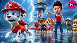 Щенячий патруль и Маршалл. Залипательное видео. Мультфильм для детей и малышей. Анимация 378