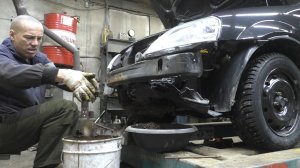 Лада Ларгус свечкой в кювет