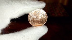 Монета Австрии 5 евро "Три зайца Дюрера" / серия " Пасхальные монеты"