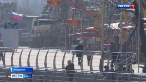 В Феодосии приступили к работам по обновлению городской набережной