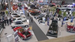 Авто выставка ретро-классики в Штутгарте 2026