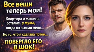 Теперь все принадлежит мне! И квартира и машина заявил муж, выгоняя жену из дома, но очень пожалел